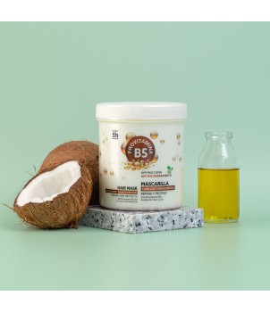 Mascarilla efecto anti-frizz Provitamina B5 y aceites de Coco y Lino